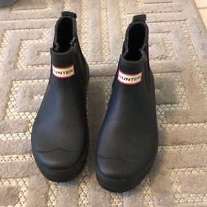 Hunter ankle rain boots